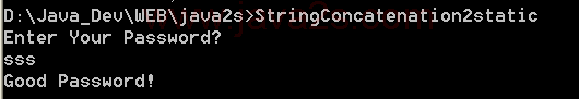 String Concatenation 2