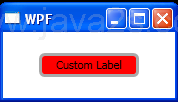 Label with ControlTemplate