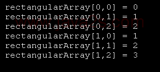 Two Dimensional Rectangle Array