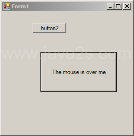 Button mouse event