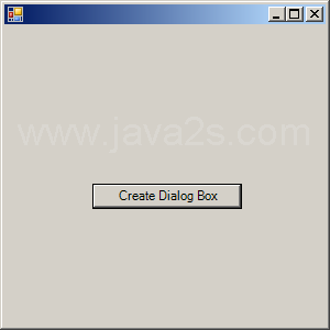 Define Apply Button action method in dialog class