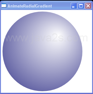 Animate RadialGradient