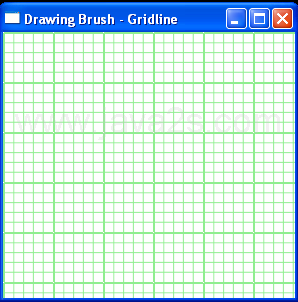 WPF Applies A Drawing Brush And Drawing Group To Draw Gridlines As A Background Of A Grid Control