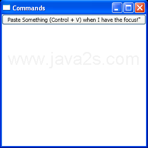 WPF Bind Application Command To A Handler