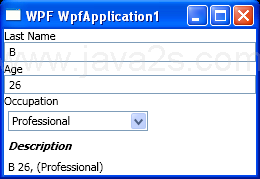 WPF Bind Your Objects To U I Control With Property