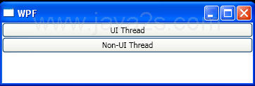 WPF Check Whether You Are Running On The U I Thread