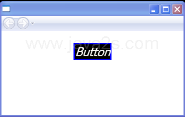 WPF Control Template Event Trigger Border And Text