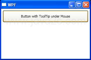 WPF Control The Display Duration And Position Of A Tool Tip