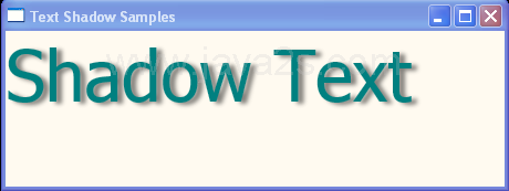 WPF Create A Shadow Effect For Displayed Text