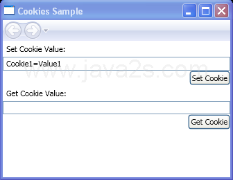 WPF Create And Retrieve Cookies From A Windows Presentation Foundation W P F Application Using Set Cookie And Get Cookie