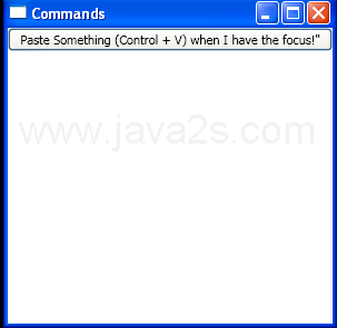 WPF Create Command Bindings In Xaml And Bind To Button