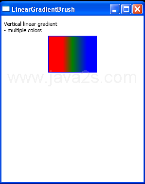 WPF Diagonal Linear Gradient Multiple Colors