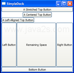 WPF Dock More Than Two Objects