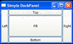 WPF Docking Left And Right Before Top And Bottom