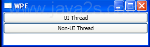 WPF Ensure That You Are Running On The U I Thread