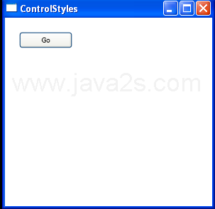 WPF Find Control Styles With Find Resource