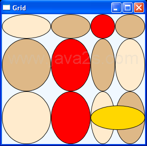 WPF Grid With Column Definition And Row Definition