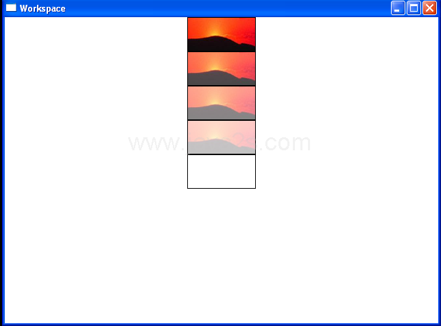 WPF Image Brush Opacity From1 To0