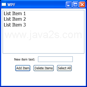 WPF Iterate Through The Selected Items And Remove Each One