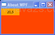 WPF Left And Right Get The1st Value Top And Bottom Get The2nd Value