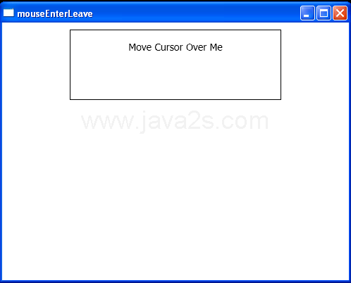 WPF Mouse Enter And Leave A Border