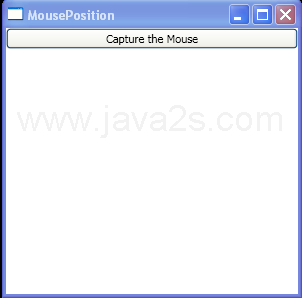 WPF Mouse Lost Mouse Capture Event