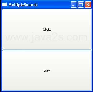 WPF Multiple Sounds