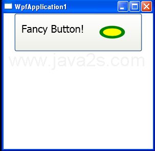 WPF Nested Button Content