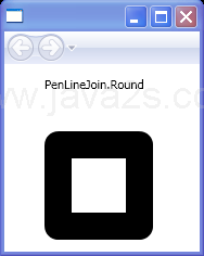 WPF Pen Line Join Round