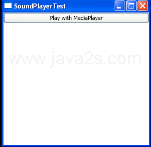 WPF Play With Media Player
