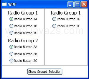 WPF Radio Button Checked Event Handler
