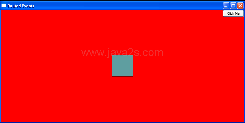 WPF Rectangle Mouse Down Preview