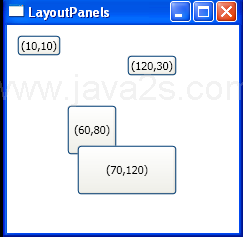 WPF Simple Canvas Layout