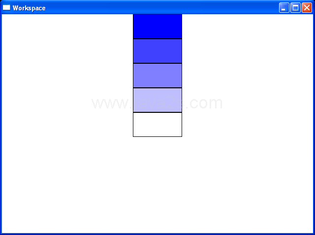 WPF Solid Color Brush Opacity Property From1 To0