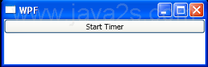 WPF Update The U I Asynchronously On A Timer