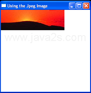WPF Using The Jpeg Image