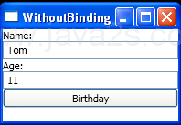 WPF Without Binding