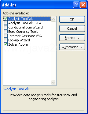 Select the cell range the solver uses to compare against the target cell.