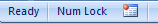 The Status bar displays workbook information, such as cell mode, Office theme name, and current display zoom percentage.