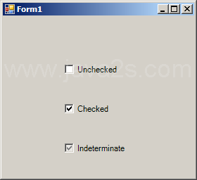 CheckBox with three states