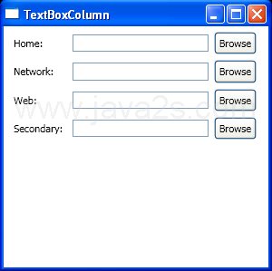 TextBox Column