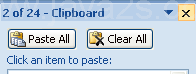 Click the Close button to close a task or window pane.