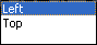 Then click Left or Top.
