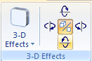 Then click any of the Tilt buttons.