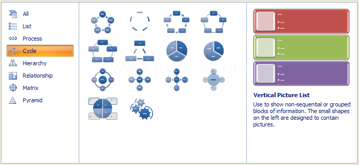 Then select a diagram type