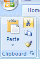 Then click the cut button to cut the text