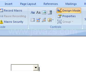 To resize the control, drag a resize handle to the size you want.