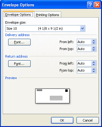 Then select any options, if prompted.